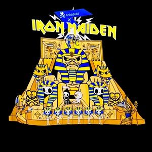 Tokidoki x Iron Maiden Limited Edition Metal Tee Shirt NWT